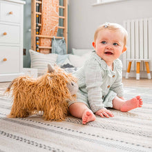 Load image into Gallery viewer, Hubert Highland Cow Pull Along Toy