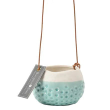 Load image into Gallery viewer, Hanging Pot | Baby Dotty | Aqua