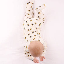 Load image into Gallery viewer, Bee Print Sleepsuit