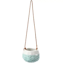 Load image into Gallery viewer, Hanging Pot | Baby Dotty | Aqua