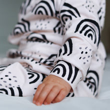Load image into Gallery viewer, Milky Rainbow Sleepsuit