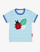 Load image into Gallery viewer, Organic Ladybird Applique T-Shirt