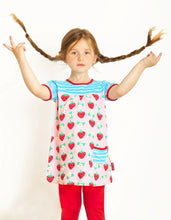Load image into Gallery viewer, Organic Strawberry Print Dress