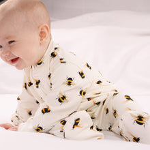Load image into Gallery viewer, Bee Print Sleepsuit