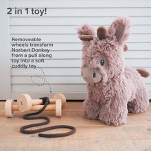 Load image into Gallery viewer, Norbert Donkey Pull Along Toy
