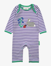 Load image into Gallery viewer, Organic Spring Applique Sleepsuit