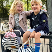 Load image into Gallery viewer, Children's Tiger Backpack | Green & Navy