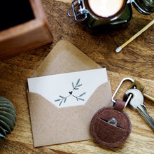 Load image into Gallery viewer, 'Robins Appear When Loved Ones Are Near' Tiny Token Card