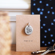 Load image into Gallery viewer, 'Forget Me Not' Charm Card