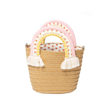 Load image into Gallery viewer, Rainbow Handle Basket