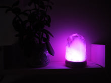 Load image into Gallery viewer, Mini Colour Changing White Salt Lamp
