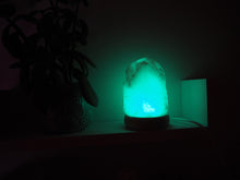 Load image into Gallery viewer, Mini Colour Changing White Salt Lamp