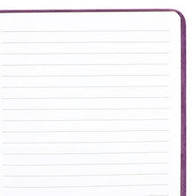 Load image into Gallery viewer, Celestial Purple Velvet Notebook