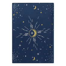 Load image into Gallery viewer, Celestial Blue Velvet Notebook
