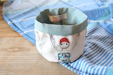 Load image into Gallery viewer, Bathers Embroidered Art Pot