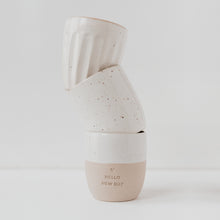 Load image into Gallery viewer, Earthenware Mug | Hello New Day