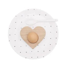 Load image into Gallery viewer, Wooden Heart Egg Cup