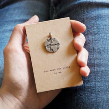 Load image into Gallery viewer, 'You Mean The World Charm' Charm