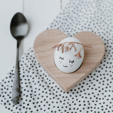Load image into Gallery viewer, Wooden Heart Egg Cup