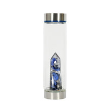 Load image into Gallery viewer, Crystal Glass Water Bottle
