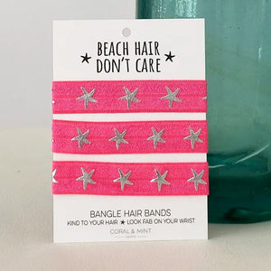 'Beach Hair Don't Care' Bangle Bands.