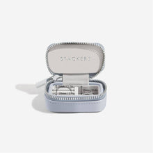 Load image into Gallery viewer, Lavender Petite Zipped Travel Jewellery Box
