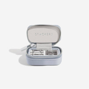 Lavender Petite Zipped Travel Jewellery Box