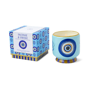 Paddywax A Dopo Eye Ceramic Candle | Incense & Smoke