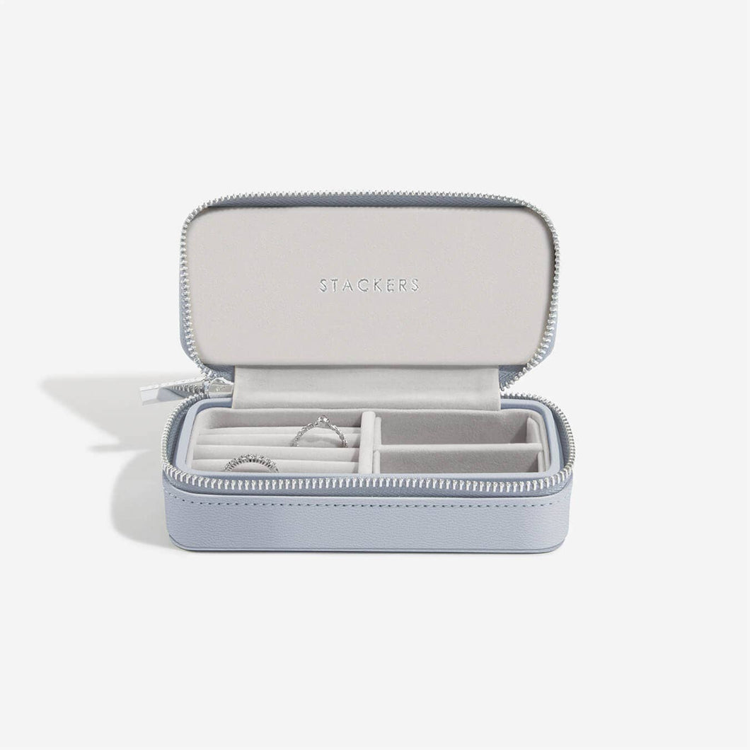 Lavender Medium Zipped Jewellery Box