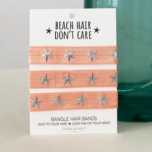 'Beach Hair Don't Care' Bangle Bands.