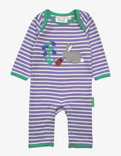Load image into Gallery viewer, Organic Spring Applique Sleepsuit

