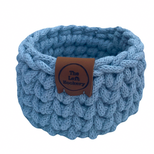 Tiny Chunky Crochet Basket | 4 Colours