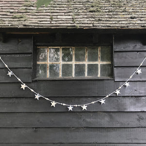 Wooden Bead & Star Bunting