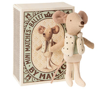 Load image into Gallery viewer, Ballet Dancer Mouse In Matchbox | Little Brother
