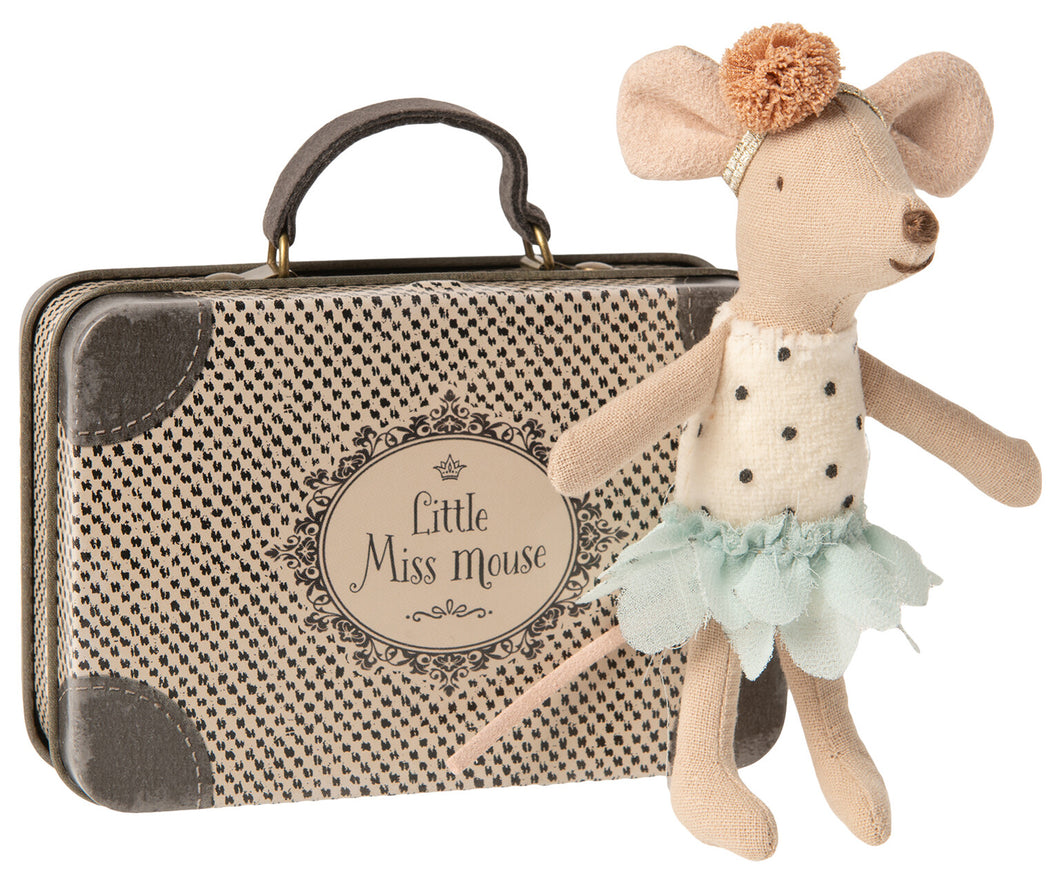 Little Miss Mouse In Tin Suitcase | Little Sister