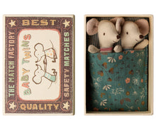 Load image into Gallery viewer, Baby Mice | Twins In Matchbox
