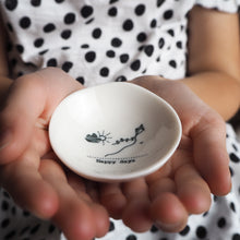 Load image into Gallery viewer, Little Porcelain Trinket Dish | Happy Days
