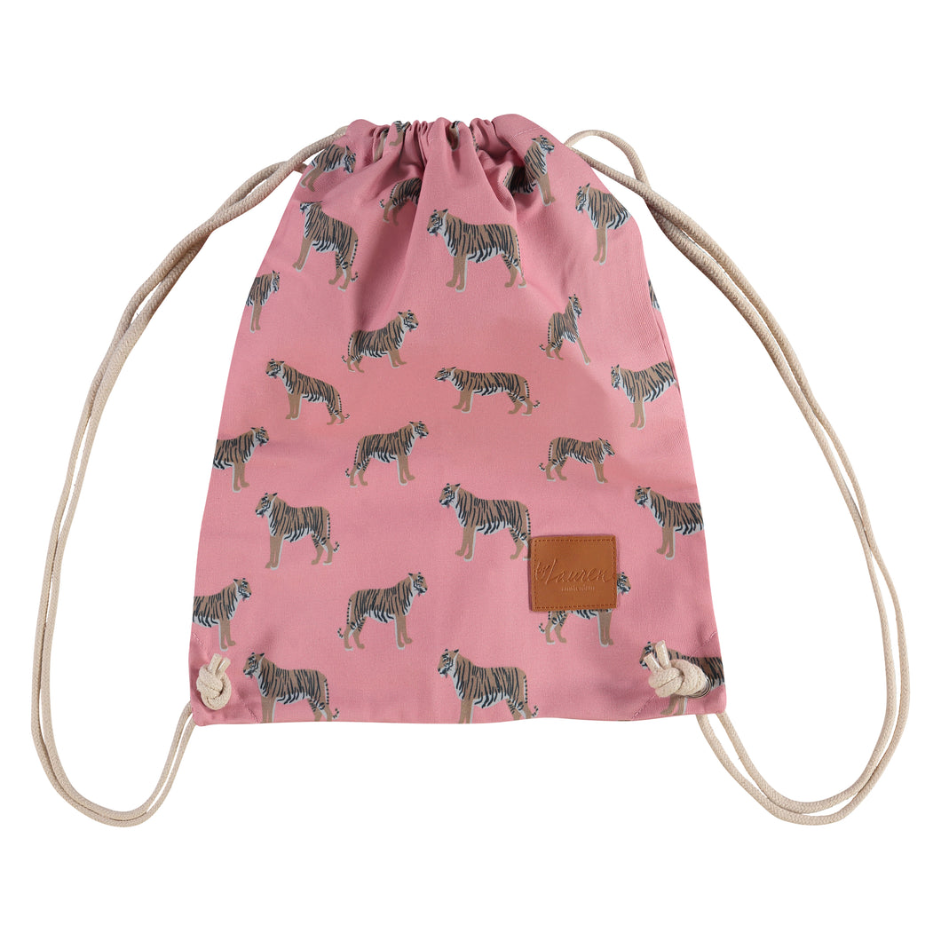 Tiger Backpack | Coral Pink