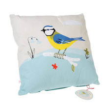 Load image into Gallery viewer, Blue Tit Cushion
