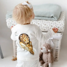 Load image into Gallery viewer, Olive Owl Print Long Sleeve T-Shirt
