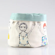 Load image into Gallery viewer, Bathers Embroidered Art Pot
