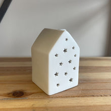 Load image into Gallery viewer, Ceramic Starry LED House
