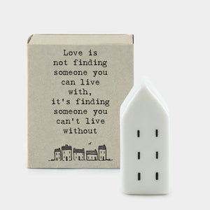 Mini Matchbox House | Love