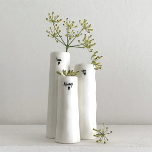 Trio Of Mini Bud Vases | Love You Always