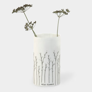 Porcelain Vase | Wild Flowers