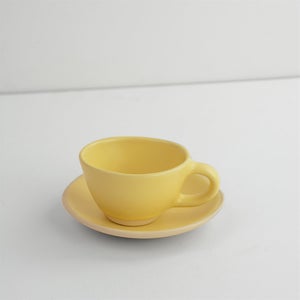 Organic Yellow Espresso Cup