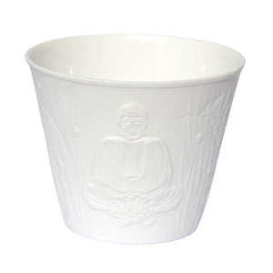 Porcelain Votive Tea Light Holder | Buddha