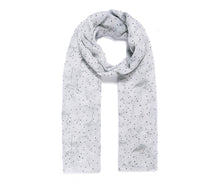 Load image into Gallery viewer, Lightweight Polka Dot &amp; Flamingo Print Scarf
