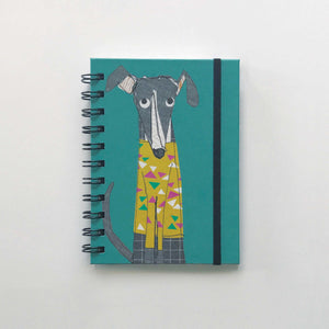 Mini Whippet Dog Notebook