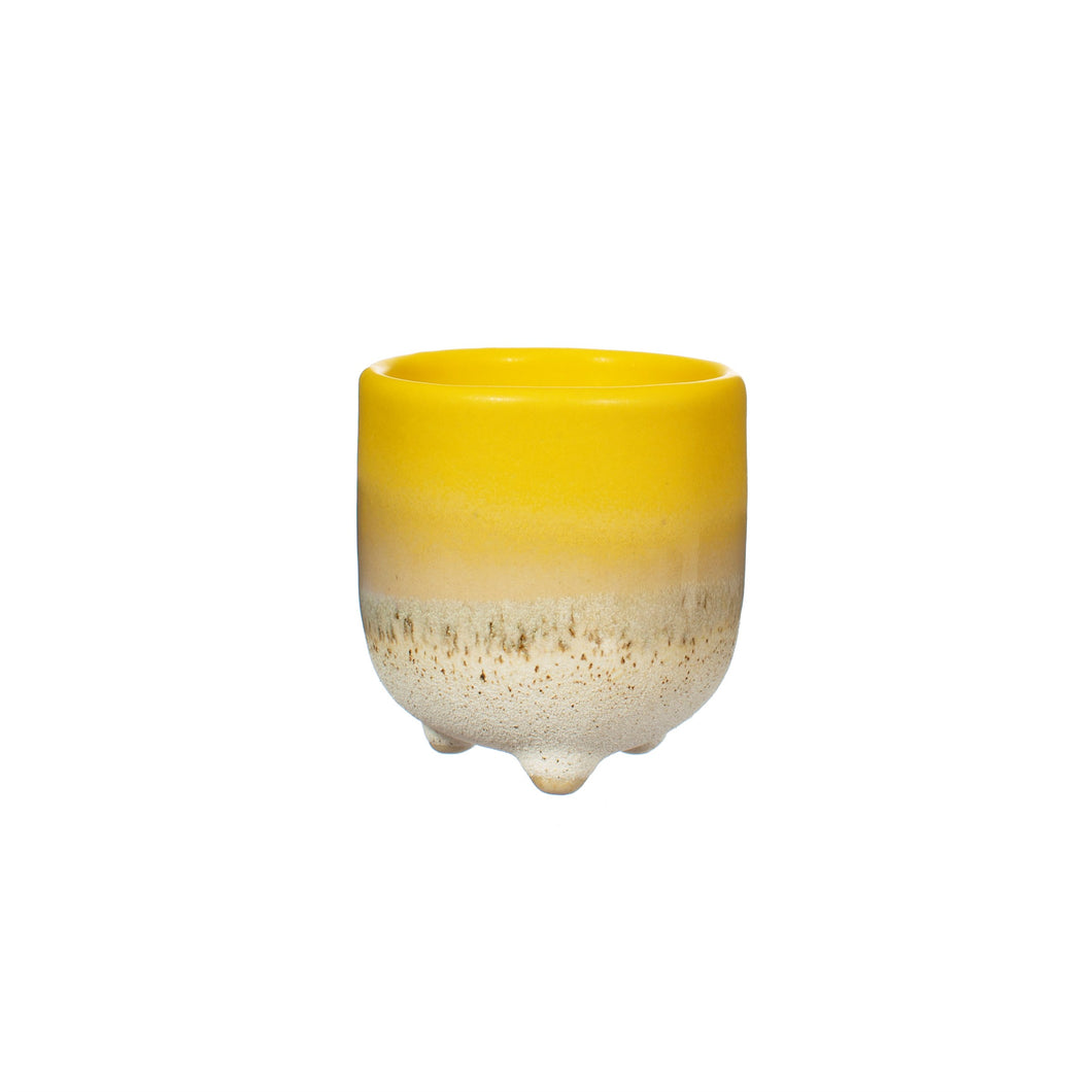 Mojave Glaze Glaze Egg Cup | Yellow